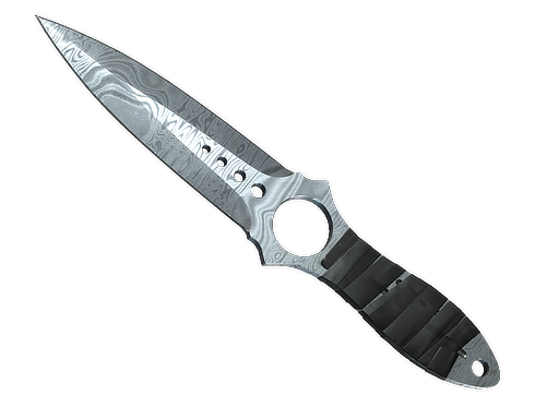 ★ StatTrak™ Skeleton Knife | Damascus Steel (Well-Worn)