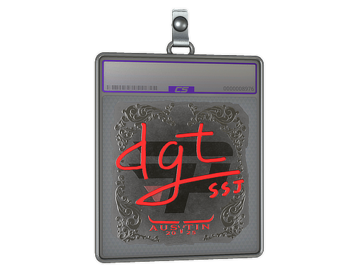 Sticker Slab | dgt (Foil) | Austin 2025