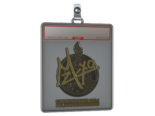 Sticker Slab | mzinho (Gold) | Copenhagen 2024