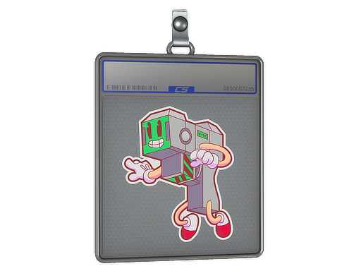 Sticker Slab | Retro Zeus