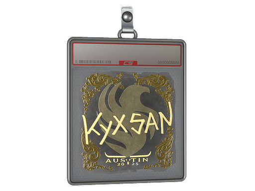 Sticker Slab | kyxsan (Gold) | Austin 2025