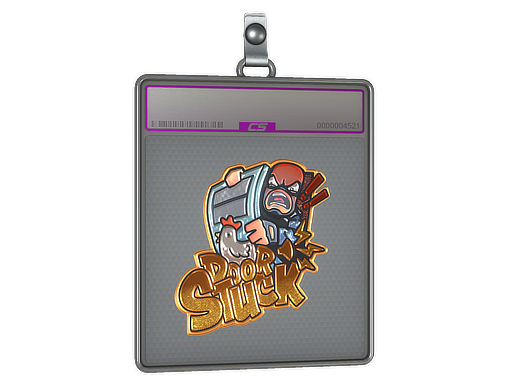 Sticker Slab | Door Stuck (Foil)