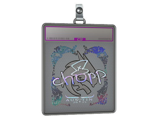 Sticker Slab | chopper (Holo) | Austin 2025