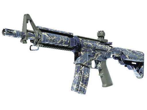 M4A4 | Naval Shred Camo (Minimal Wear)