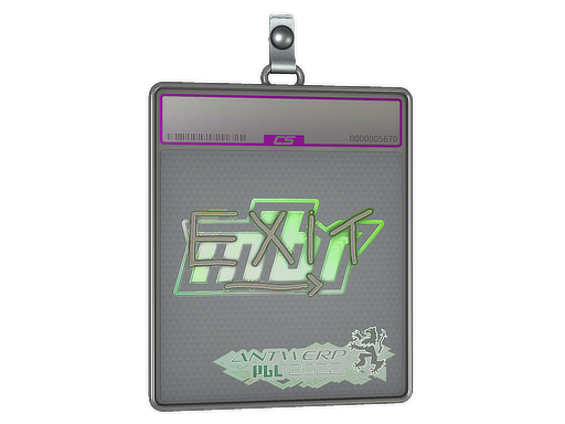 Sticker Slab | exit (Holo) | Antwerp 2022