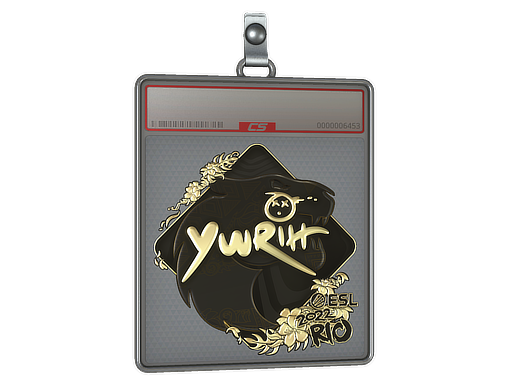 Sticker Slab | yuurih (Gold) | Rio 2022
