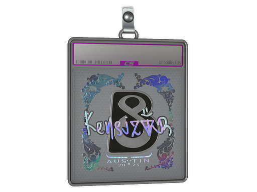 Sticker Slab | kensizor (Holo) | Austin 2025