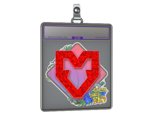 Sticker Slab | MOUZ (Glitter) | Rio 2022