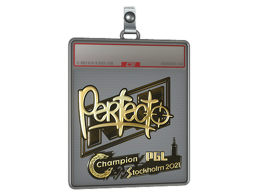 Sticker Slab | Perfecto (Gold) | Stockholm 2021