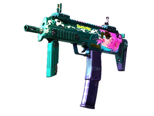 StatTrak™ MP7 | Smoking Kills (Well-Worn)