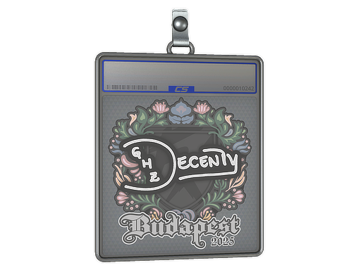 Sticker Slab | decenty | Budapest 2025