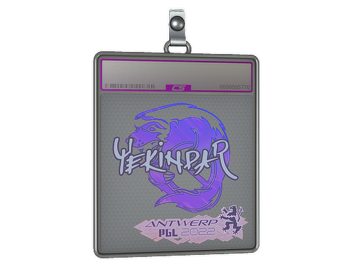 Sticker Slab | YEKINDAR (Holo) | Antwerp 2022