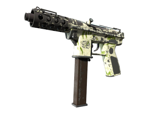 Souvenir Tec-9 | Bamboo Forest (Battle-Scarred)