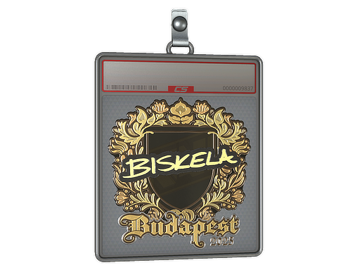 Sticker Slab | Aleksib (Gold) | Budapest 2025