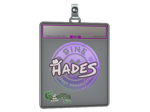 Sticker Slab | hades (Holo) | Paris 2023