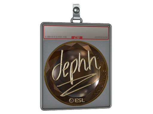 Sticker Slab | dephh (Gold) | Katowice 2019
