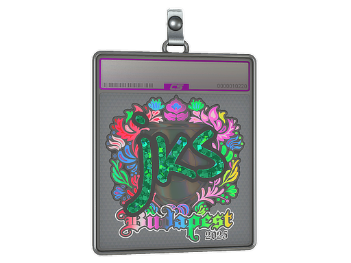 Sticker Slab | jks (Holo) | Budapest 2025