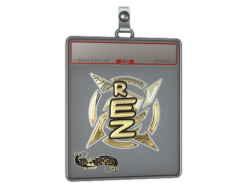 Sticker Slab | REZ (Gold) | Paris 2023