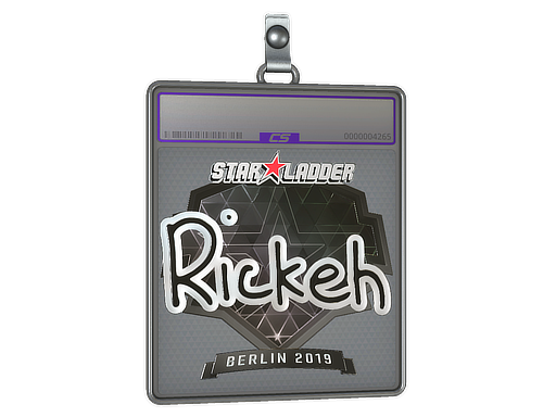 Sticker Slab | Rickeh (Foil) | Berlin 2019