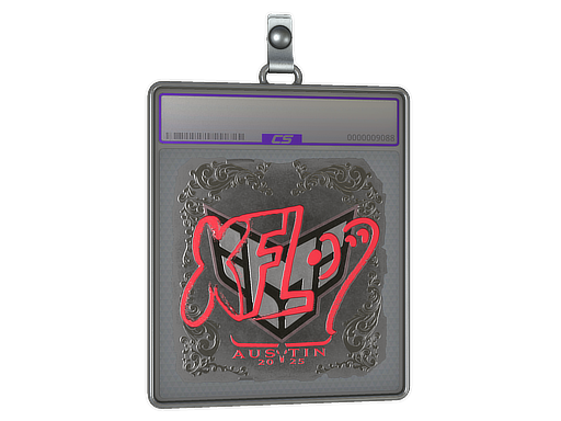 Sticker Slab | xfl0ud (Foil) | Austin 2025