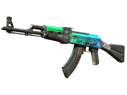 Souvenir AK-47 | Ice Coaled (Field-Tested)