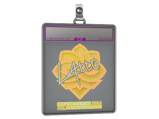 Sticker Slab | latto (Holo) | Copenhagen 2024