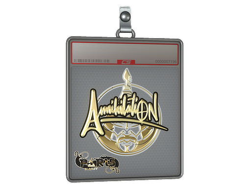 Sticker Slab | ANNIHILATION (Gold) | Paris 2023