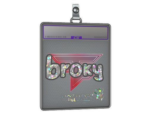 Sticker Slab | broky (Glitter) | Antwerp 2022