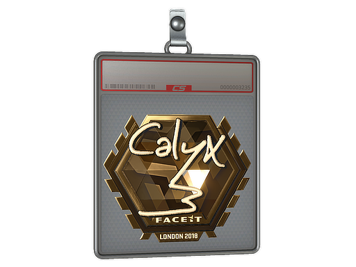 Sticker Slab | Calyx (Gold) | London 2018
