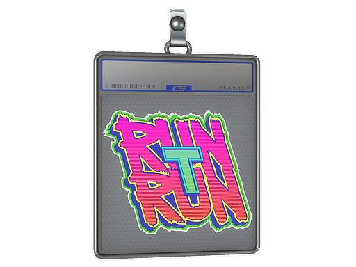 Sticker Slab | Run T, Run