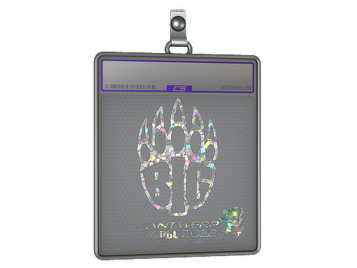 Sticker Slab | BIG (Glitter) | Antwerp 2022