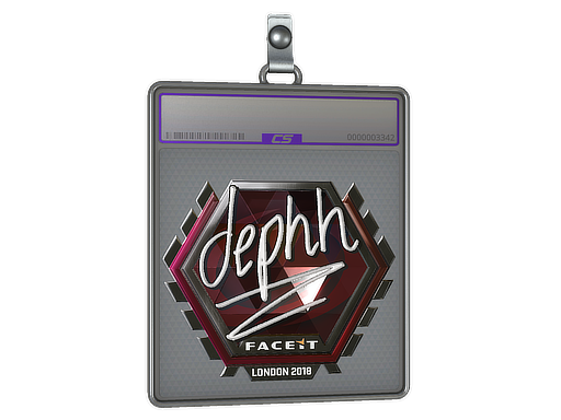 Sticker Slab | dephh (Foil) | London 2018