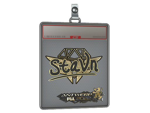 Sticker Slab | stavn (Gold) | Antwerp 2022