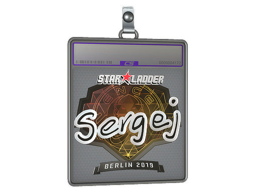 Sticker Slab | sergej (Foil) | Berlin 2019