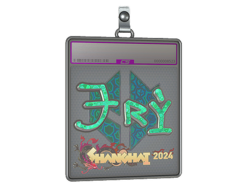 Sticker Slab | TRY (Holo) | Shanghai 2024