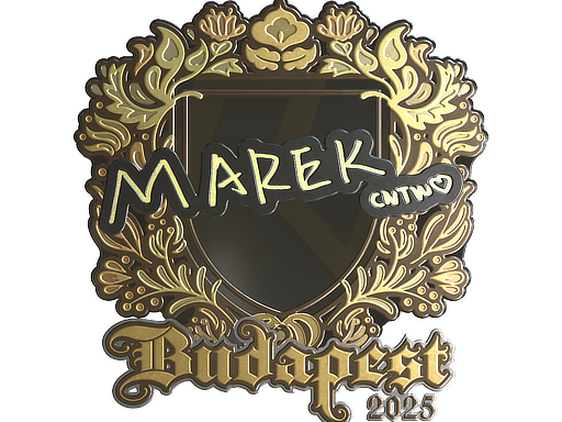 Sticker | Marek (Gold) | Budapest 2025
