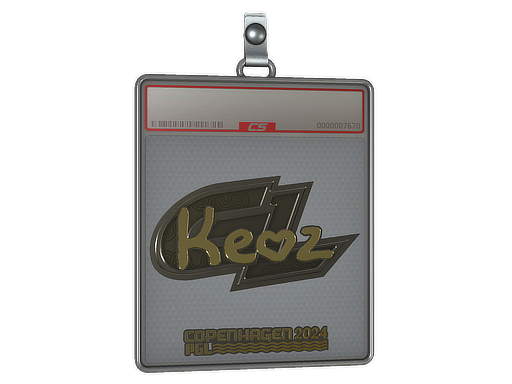 Sticker Slab | Keoz (Gold) | Copenhagen 2024