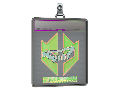 Sticker Slab | VINI (Holo) | Copenhagen 2024