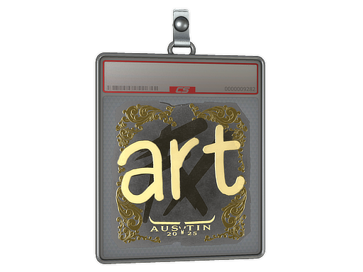 Sticker Slab | arT (Gold) | Austin 2025