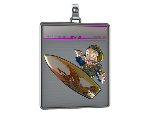 Sticker Slab | Dragon Lore Surf Ava (Foil)