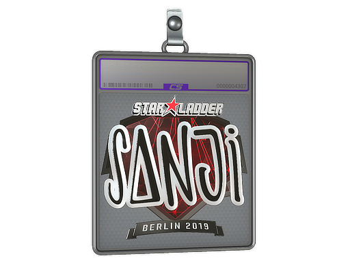 Sticker Slab | SANJI (Foil) | Berlin 2019