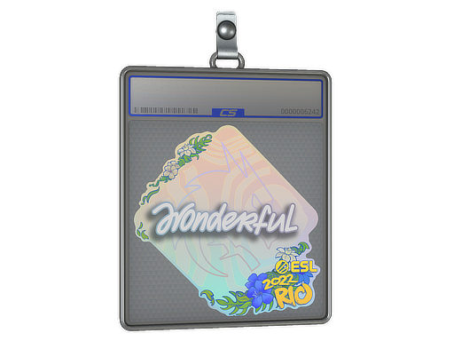 Sticker Slab | w0nderful | Rio 2022