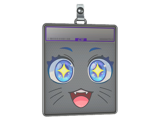 Sticker Slab | Kawaii Eyes (Glitter)