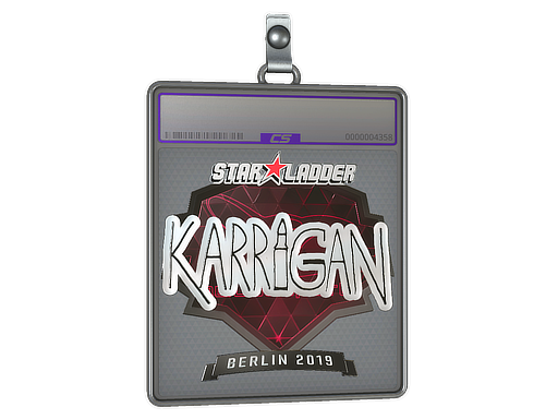 Sticker Slab | karrigan (Foil) | Berlin 2019
