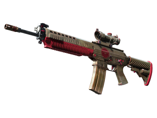 Souvenir SG 553 | Berry Gel Coat (Factory New)