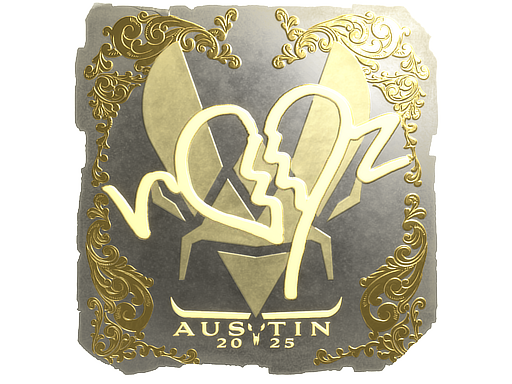 Sticker | ropz (Gold) | Austin 2025