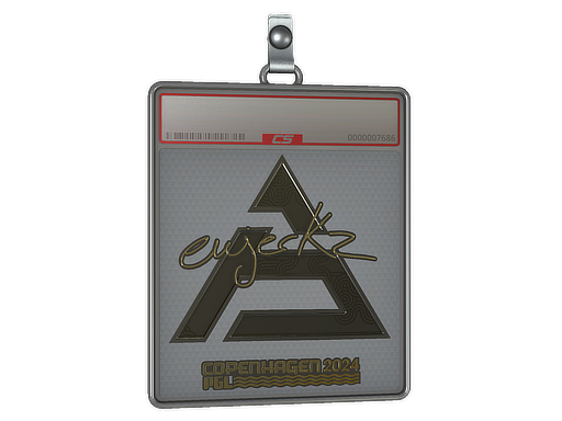 Sticker Slab | ewjerkz (Gold) | Copenhagen 2024