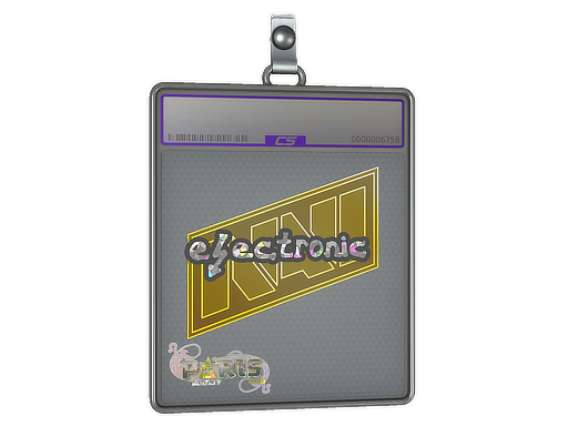 Sticker Slab | electronic (Glitter) | Paris 2023