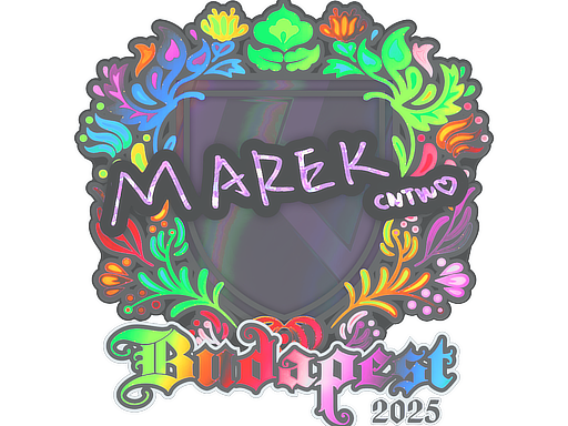 Sticker | Marek (Holo) | Budapest 2025