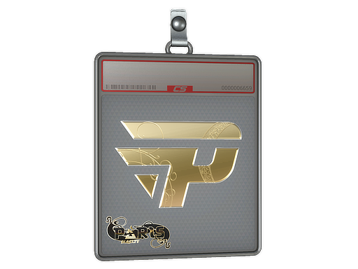 Sticker Slab | paiN Gaming (Gold) | Paris 2023